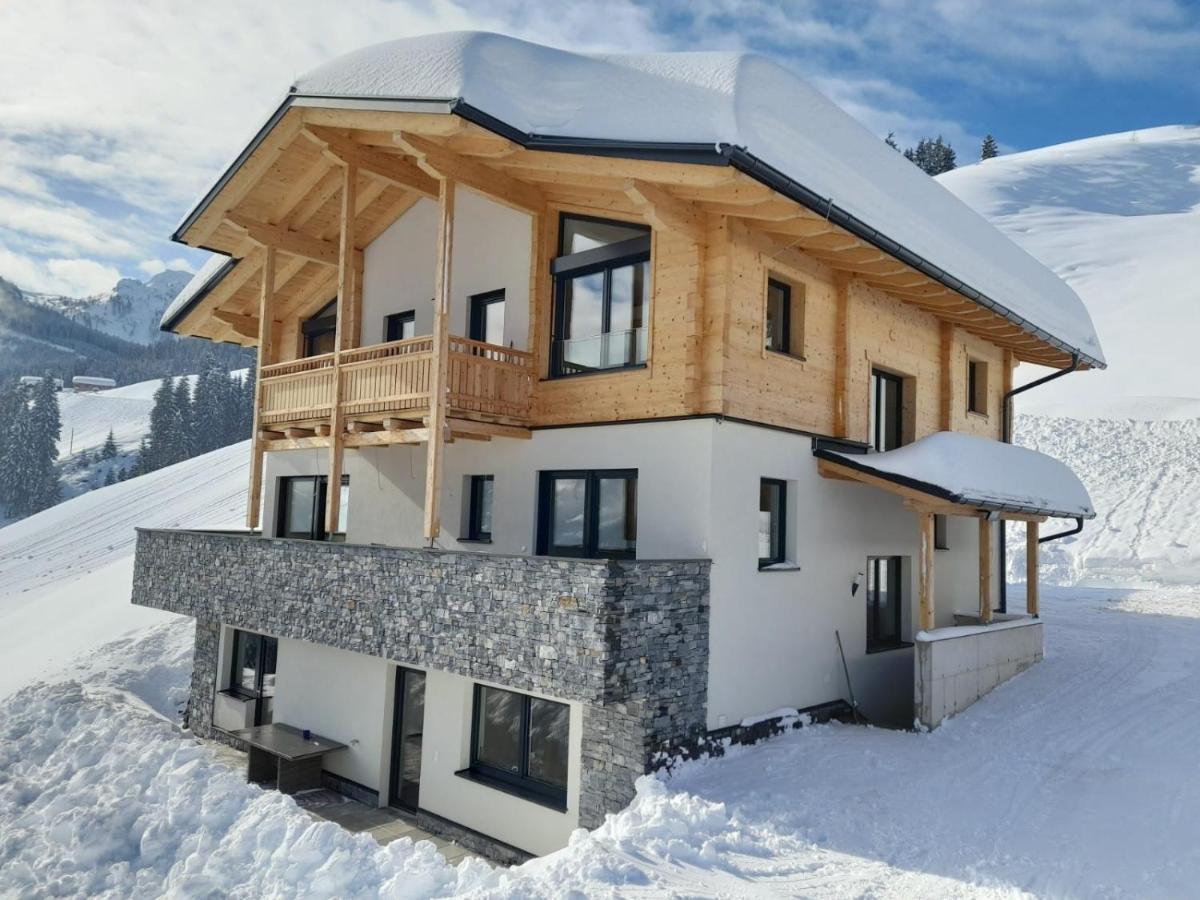 Appartement Kuschelzeit Jansenbichl Wagrain Bagian luar foto